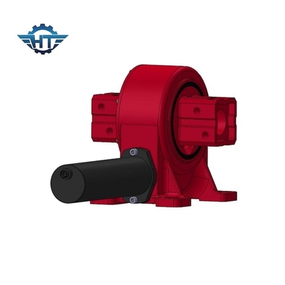 پنل خورشیدی VE9 Worm Gear Slew Drive نقره ای خاکستری IP66 برای سیستم ردیابی براکت