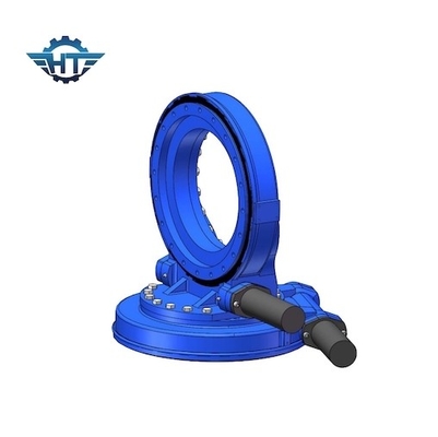 گیربکس چرخشی دو محوره 7 اینچی برای پنل PV Solar Tracker Slew Drive