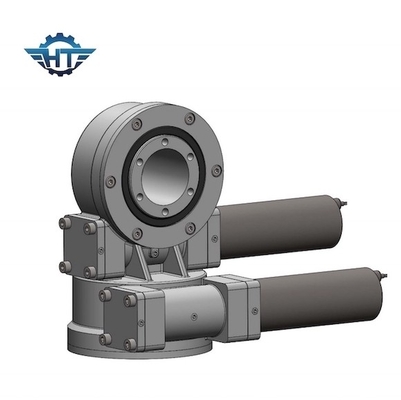 خرید Helical Gear Enclosed Housing Dual Axis Slew Drive Model SDE21 With AC 380 Motor For Solar Tracker online manufacture
