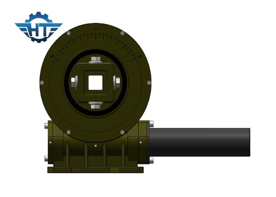 خرید Solar Trackers Vertical VE9 Worm Gear Slew Drives With Square Tubes Output online manufacture