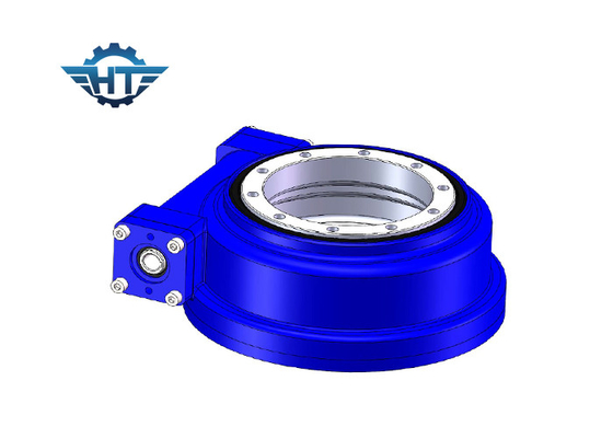 خرید 7 Inch IP66 Small Backlash Worm Gear Slew Drive With Special Hydraulic Motor For Construction Machinery online manufacture