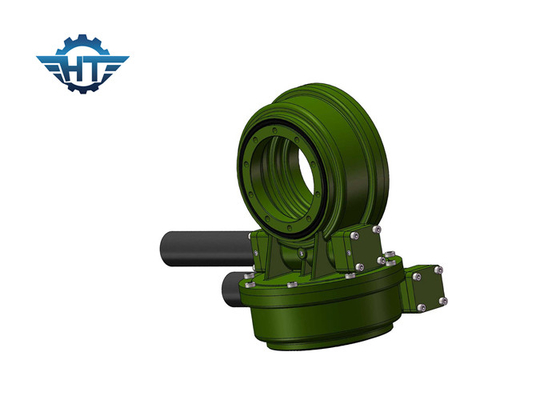 خرید Dual Axis Small Slew Drive With 24VDC Planetary Geared Motor For Solar Tracking System online manufacture
