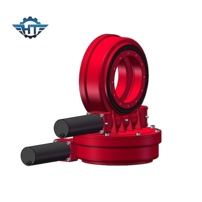 Worm Solar Tracker Slew Drive با موتور سیاره ای 24VDC برای سیستم ردیابی دو محوره