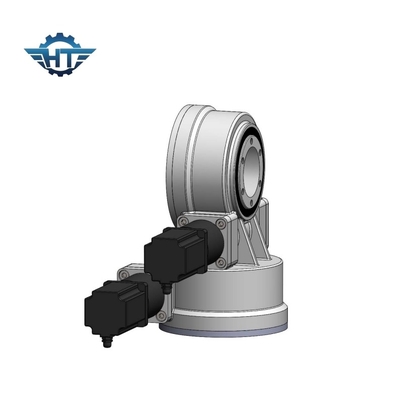 Worm Gear Dual Axis Slew Drive for Solar Tracker با تماس چند دندانه و موتور 24 ولت