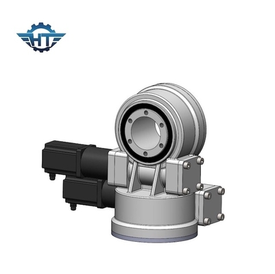 5 اینچ Worm Gear Solar Tracker Slew Drive CE با موتور چرخ دنده 24vdc برای سیستم ردیابی خورشید