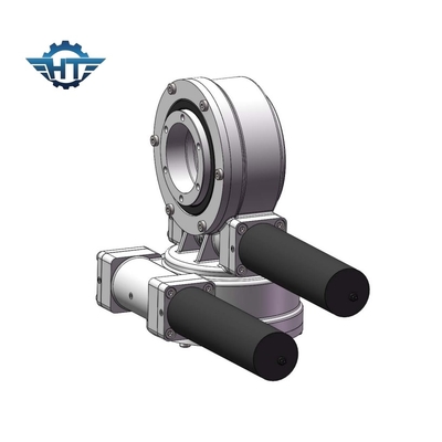 SDE / PDE 3 اینچ کرم Gear Slew Drive دقت بالا برای ردیاب های خورشیدی دو محور