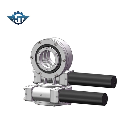 SDE / PDE 3 اینچ کرم Gear Slew Drive دقت بالا برای ردیاب های خورشیدی دو محور