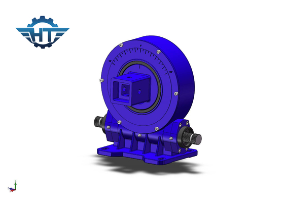 VE9 ورتیکال Worm Gear Slew Drive، فشرده و قوی برای بلند کردن و عملیات در ارتفاع بالا