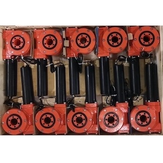 24VDC 3 اینچی Worm Gear Slew Drive