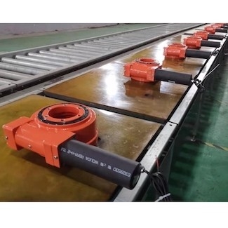 SE1 Hydraulic Electric Slew Drive IP66 برای ایستگاه ردیابی تک فتوولتائیک شیبدار