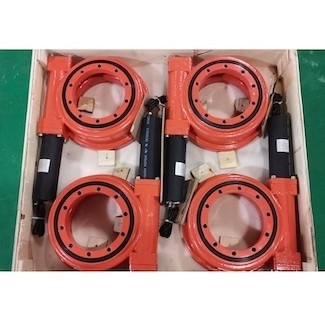 IP66 SE12 Worm Gear Slew Drive گیربکس کم سرعت 50Mn ردیاب پنل خورشیدی
