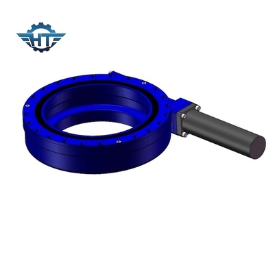 گیربکس CE Solar Tracker Slew Drive 100*100 Tube Torque Horizontal نصب شده