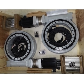 چرخ دنده مش بندی Small Slew Drive ردیاب خورشیدی بالا عقبگرد Slew Drive