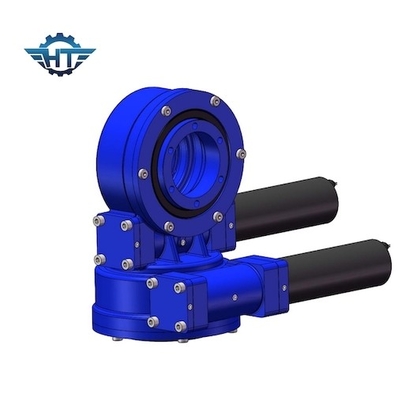 Worm Gear Dual Axis Slew Drive Drive حلقه چرخشی با دقت بالا