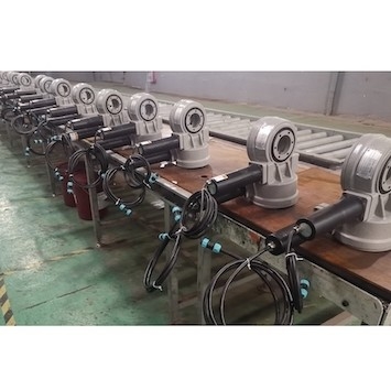 Worm Gear Slew Drive 25kgs برای سیستم ردیابی خورشیدی دو محوره