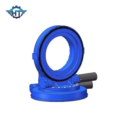 Worm Gear Dual Axis Slew Drive 17 اینچ 320 کیلوگرم چرخش در جهت عقربه های ساعت