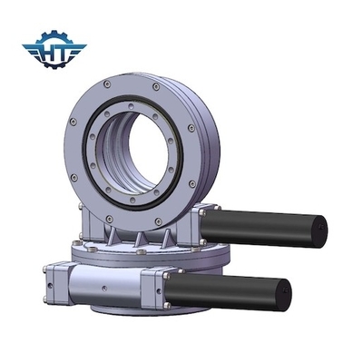 SDE 7 اینچ Solar Tracker Slew Drive Gear Motor 2000 Nm Dual Axis